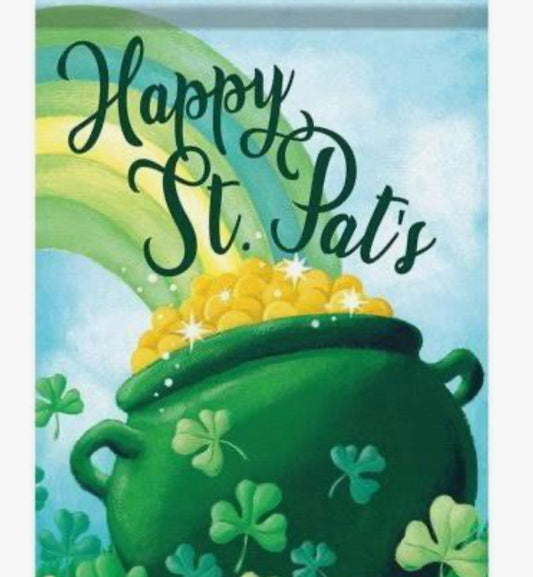 St. Patty's Double Sided Dura Soft Garden Flags