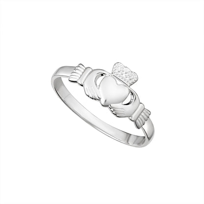 Children's Silver Claddagh Ring