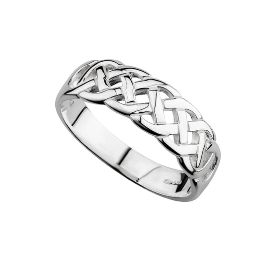 S2405 - Silver Celtic Woven Ring