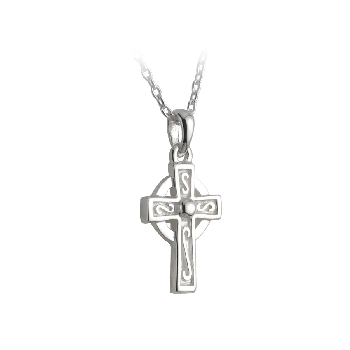 Sterling Silver Kids Cross Pendant