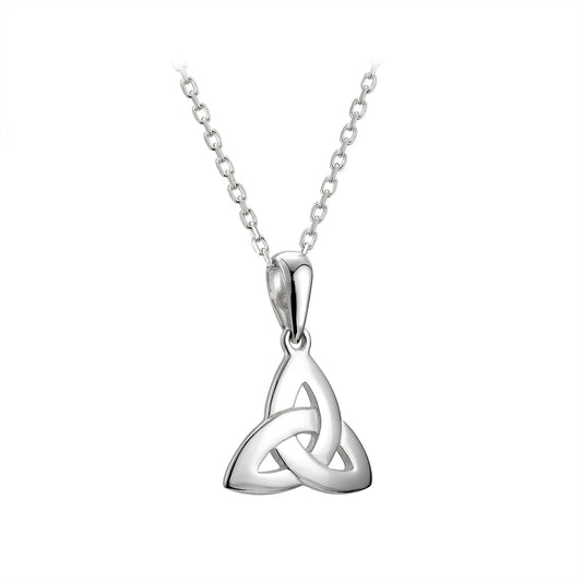 S44976 - Solvar Trinity Knot Sterling Silver Pendant