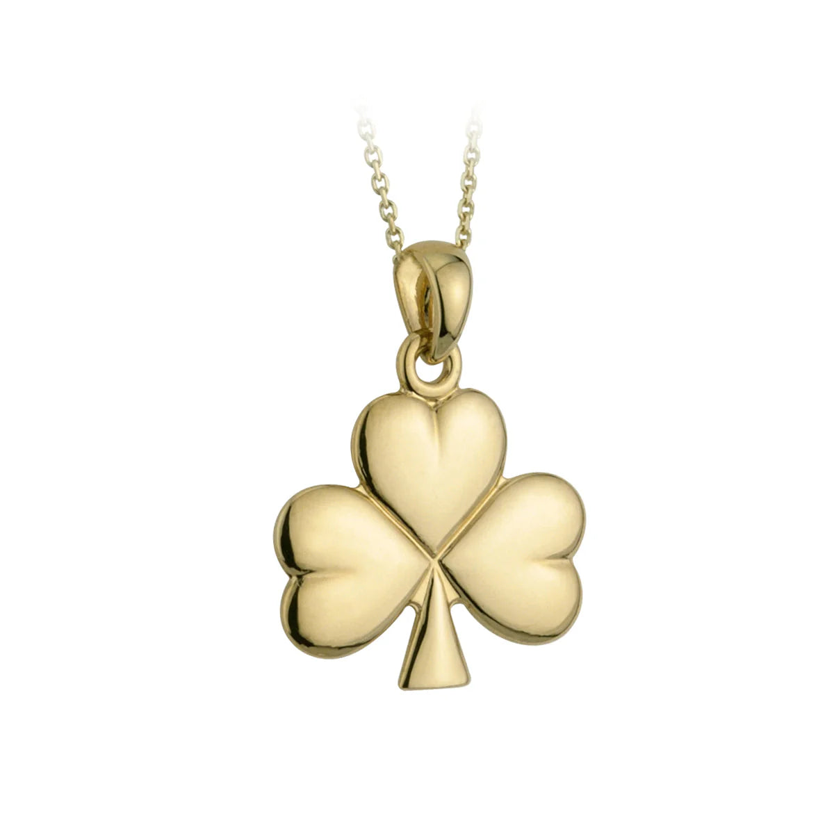 Gold Plated Tiny Shamrock Jewelry