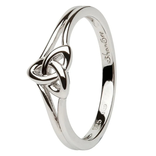 SL99 Trinity Knot Sterling Silver Ring