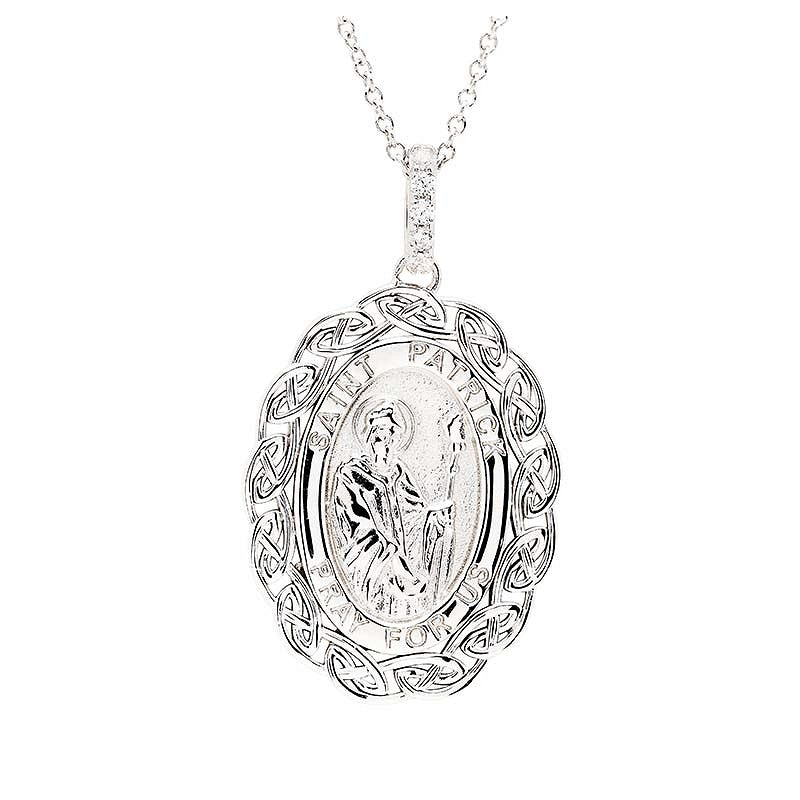 Sterling Silver Celtic St. Patricks Medal