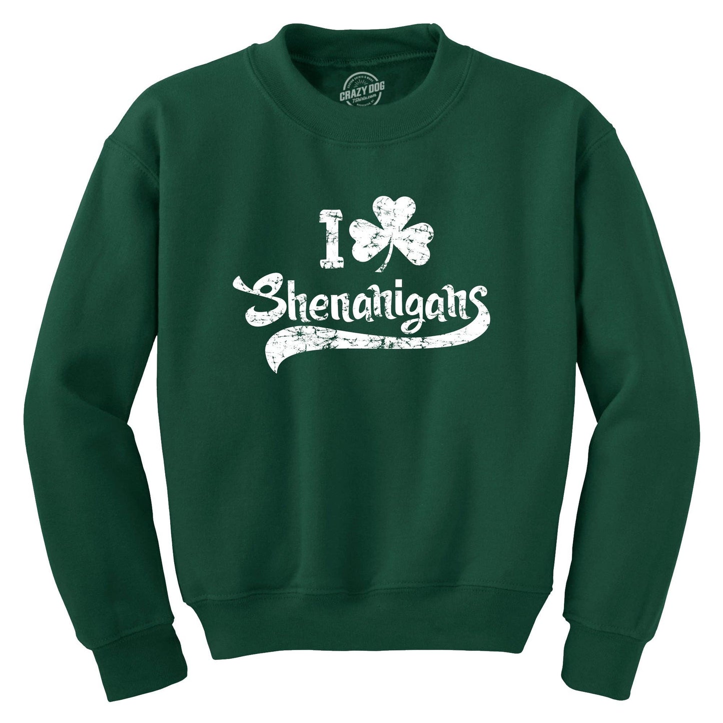 I Shamrock Shenanigans Crew Neck Sweatshirt