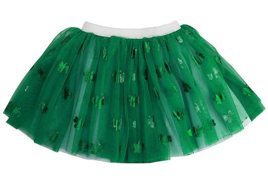 Child Green Shamrock Tutu