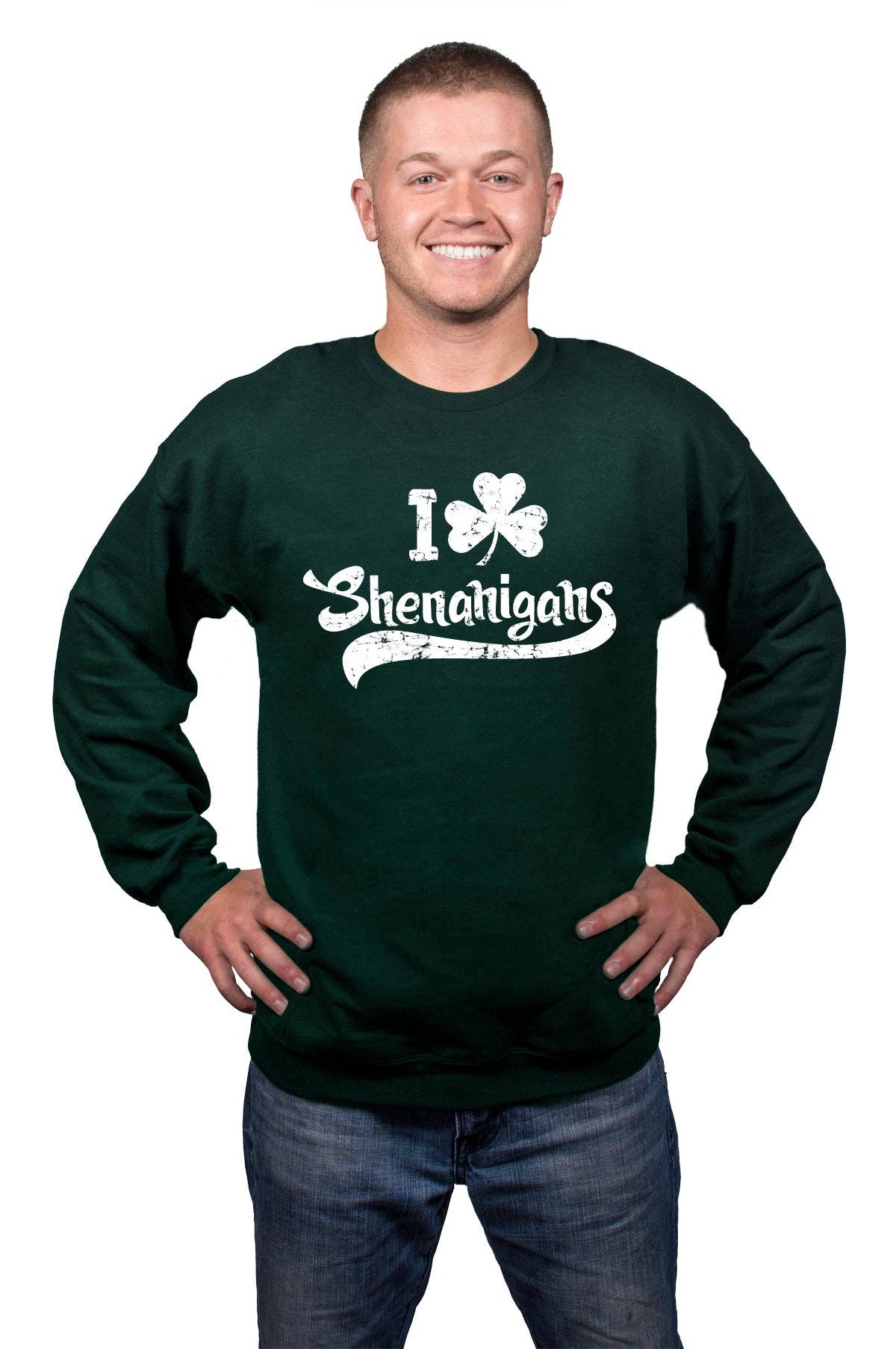 I Shamrock Shenanigans Crew Neck Sweatshirt