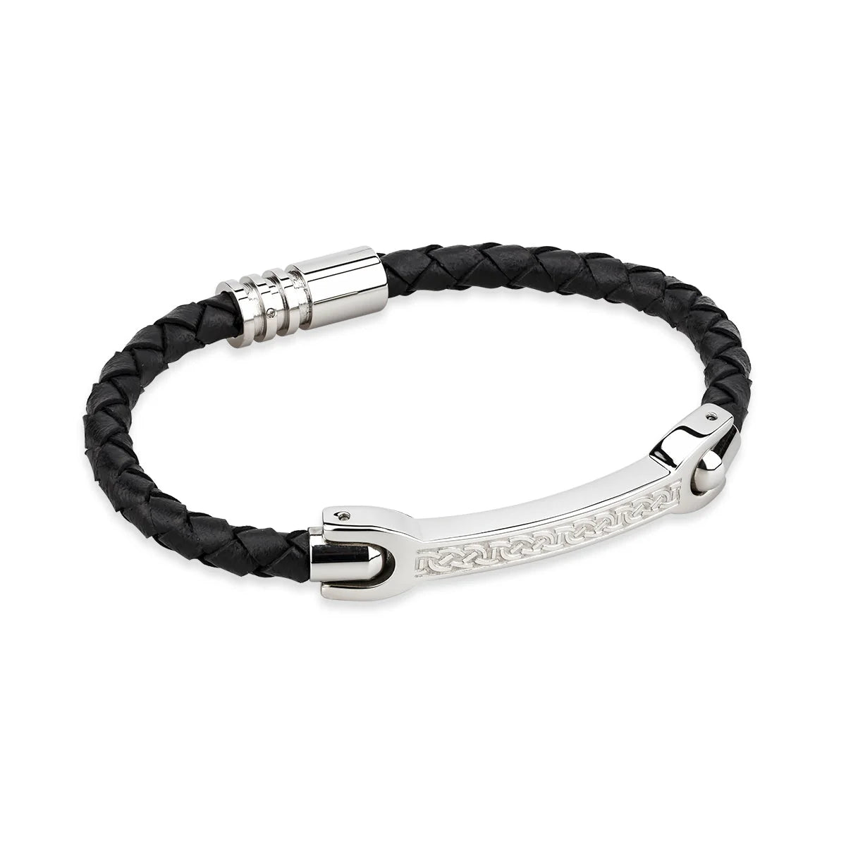 Mens Celtic Leather Bracelet